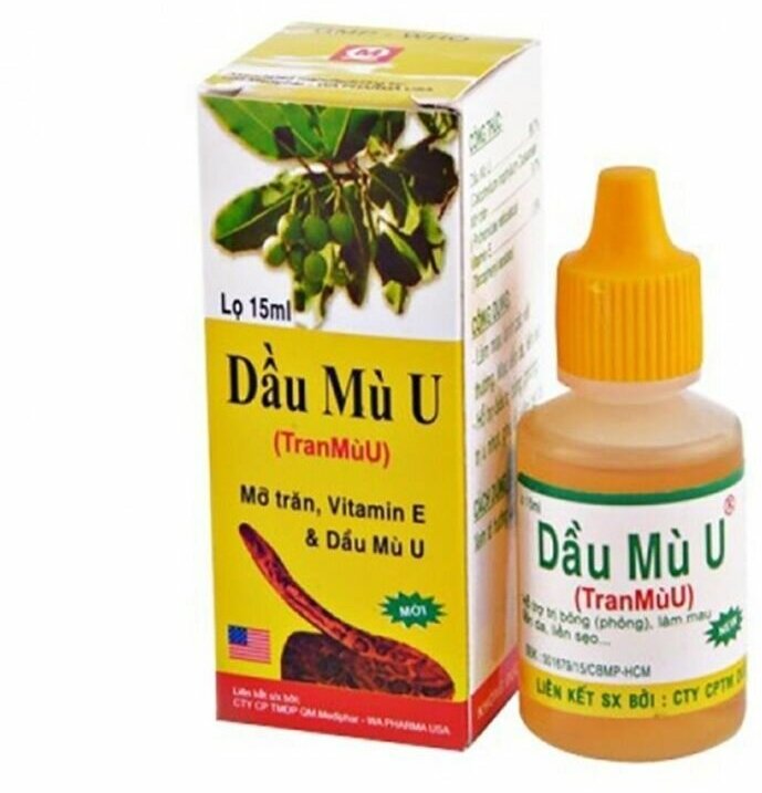 Масло Dau Mu U для заживления ран с жиром питона