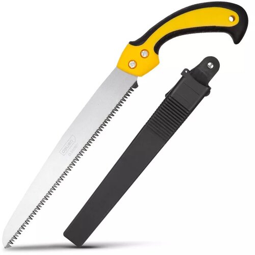 Пила садовая Deli Tools DL580927, желтый