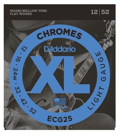 Струны для электрогитары DAddario ECG25