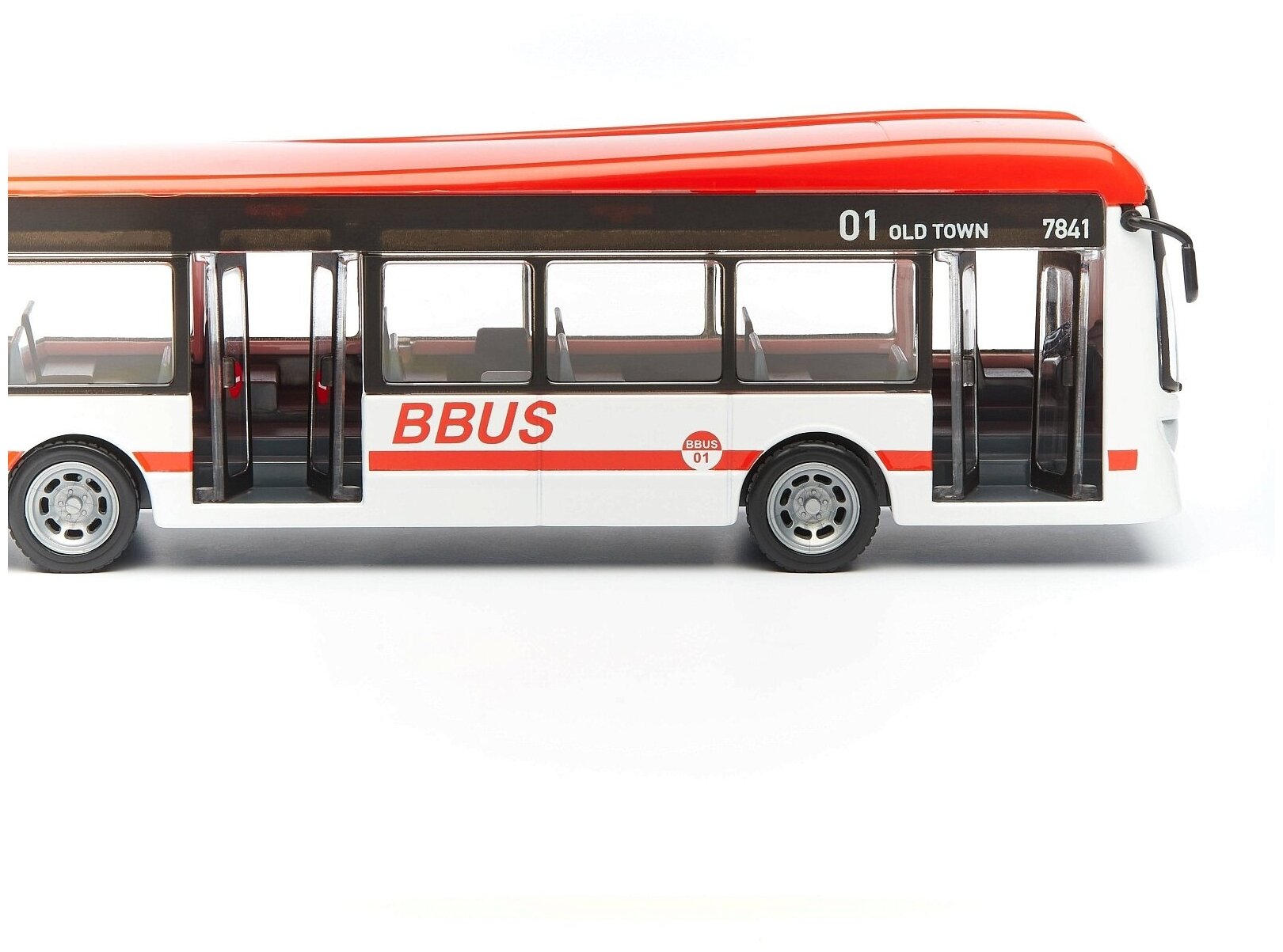 Автомодель Bburago City Bus Автобус, голубой (18-32102) - фото №10