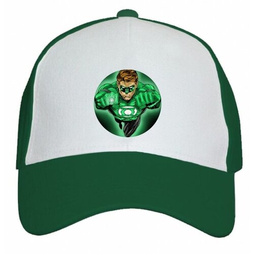фото Кепка зелёный фонарь, green lantern №12, без сетки suvenirof-shop