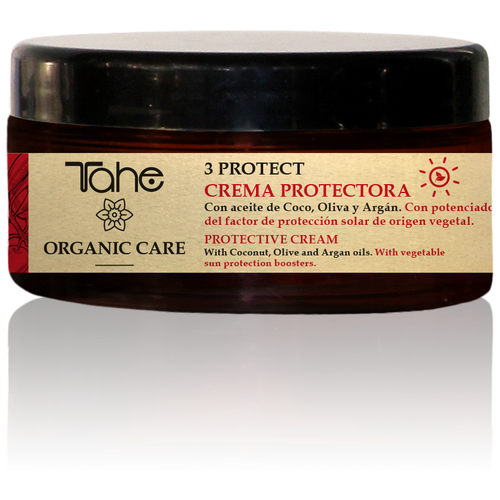 солнцезащитная сыворотка для волос tahe solar micro oil protect 125 мл Tahe ORGANIC CARE SOLAR- 3 PROTECT PROTECTIVE CREAM Солнцезащитная маска тройного действия для всех типов волос 300 мл.