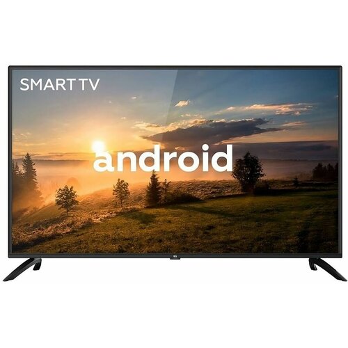 50 Телевизор BQ 50SU03B 4K Ultra HD черный смарт ТВ Android 3116700₽