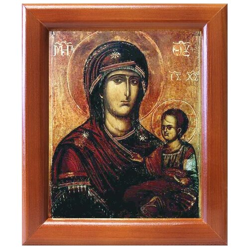 Икона Божией Матери Попская (Иерейская), в рамке 12,5*14,5 см