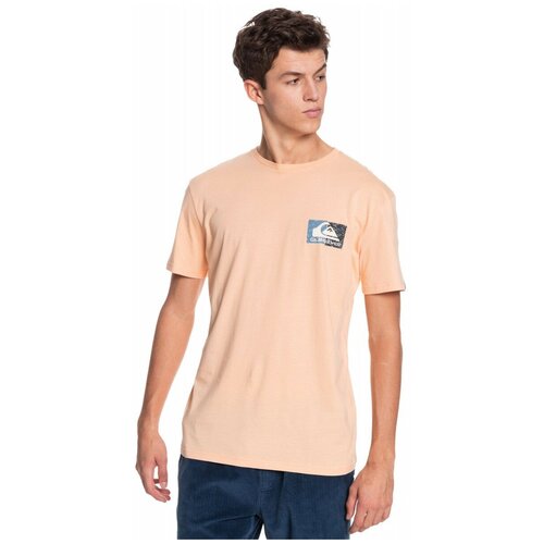 Футболка для активного отдыха Quiksilver Isleofstokess Apricot (US:XL) бежевый  