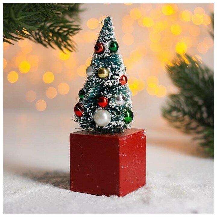фото Настольный декор «Ёлочка» 12×4×4 см