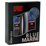 Набор подарочный косметический для мужчин Blue Marine Sport mini (шампунь 250 мл + гель д/душа 250 мл) - изображение