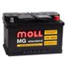 Аккумулятор Moll MG Standard 66 Ач 650А низкий