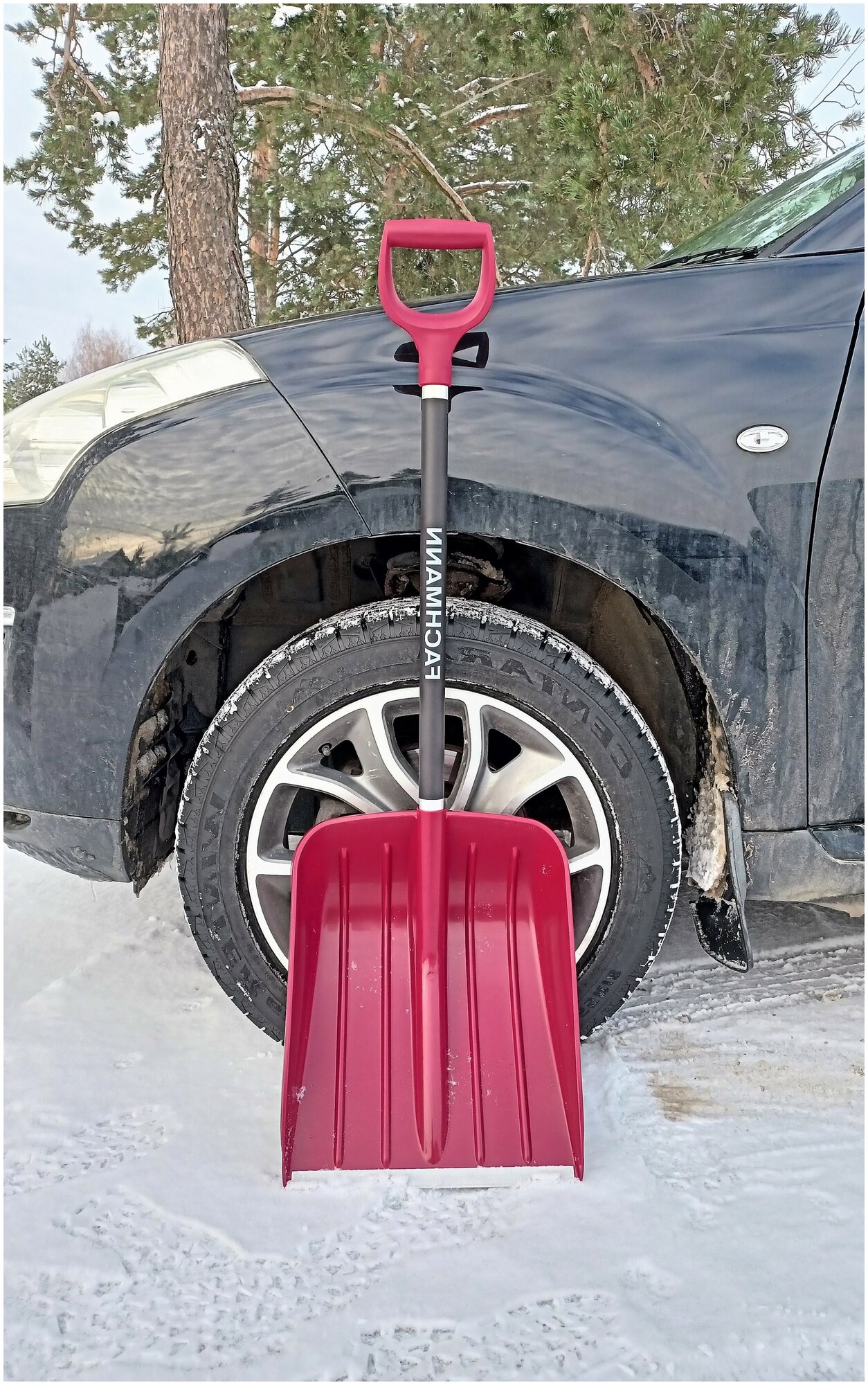 Лопата автомобильная для уборки снега FACHMANN Garten - фотография № 5