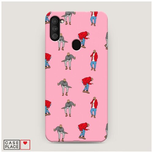фото Чехол пластиковый samsung galaxy m11 танцую фон case place