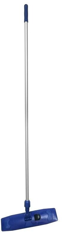 Швабра флаундер с рукояткой, размер 40см для МОПов с "карманами" и с зажимами для салфеток и тряпок, ЭкоКоллекция