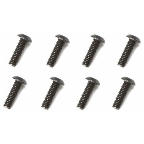 Винт с головкой под шестигранник, полукруглый М2.5х6мм, 8 шт.