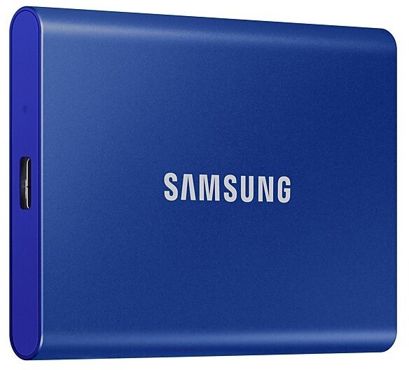 Твердотельный накопитель Samsung Portable T7 1Tb Blue MU-PC1T0H/WW