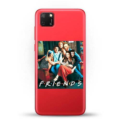 фото Силиконовый чехол друзья на honor 9s andy & paul