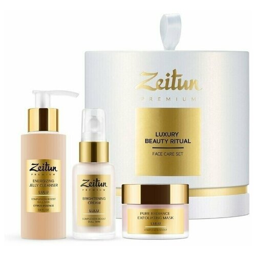 фото Подарочный набор косметики для лица luxury beauty ritual: идеальный цвет кожи и сияние zeitun