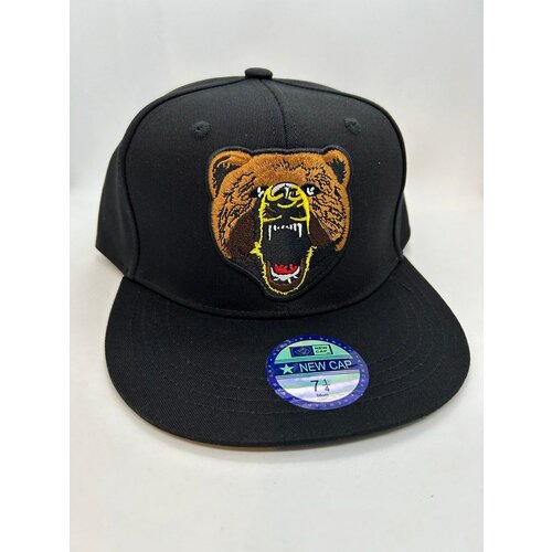 фото Snapback/ кепка с прямым козырьком с вышивкой (медведь) китай