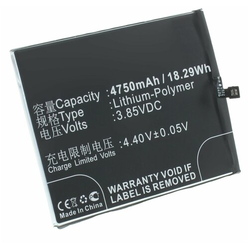 Аккумулятор iBatt iB-B1-M2992 4750mAh для телефонов Xiaomi BM49, аккумулятор ibatt ib b1 m2558 4900mah для телефонов philips ab5000awml ab5000awmt