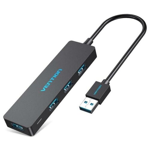 Vention 4 Ports USB30 HUB 015M Black 116500₽