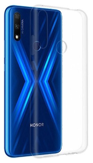 Силиконовый чехол для Huawei Honor 9X / 9X Premium прозрачный 1.0 мм