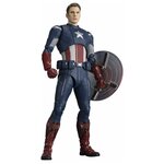 Фигурка Bandai Tamashii Nations S.H.Figuarts: Капитан Америка Кэп Версия (Captain America Cap Vs Cap Edition) Мстители: Финал (Avengers: Endgame) (595232) 15 см - изображение