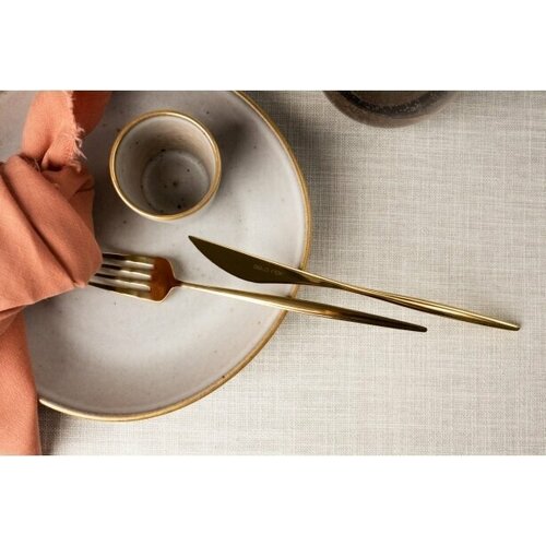 Набор столовых приборов на 6 персон 24 прибора Belo Inox SPIRIT GOLD 38-41 44190₽