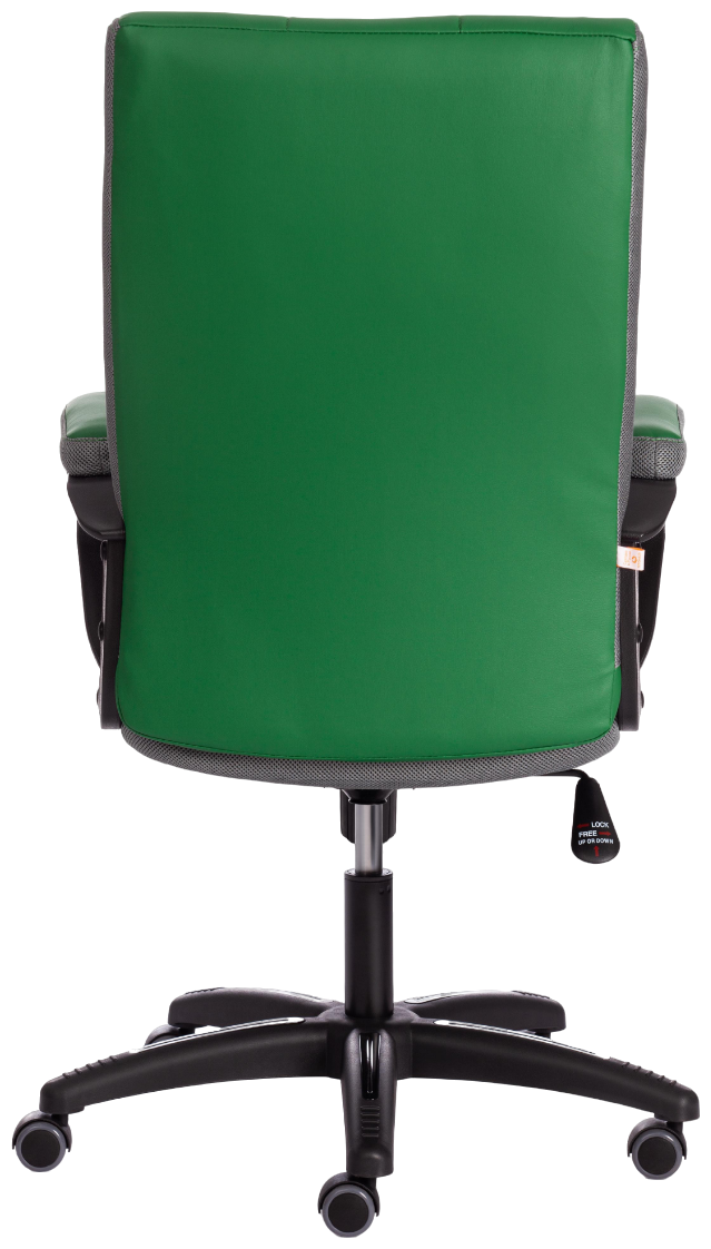 Компьютерное кресло TetChair Trendy для руководителя, обивка: искусственная кожа/текстиль, цвет: зеленый - фотография № 4