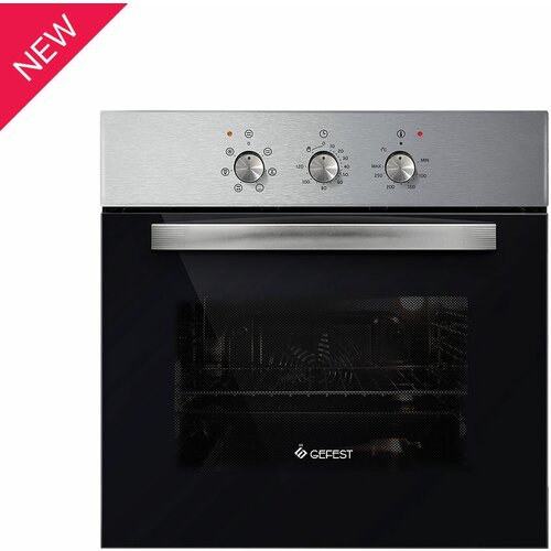 Электрический духовой шкаф Гефест ДА 602-01 Н1 стекло черное 2099000₽