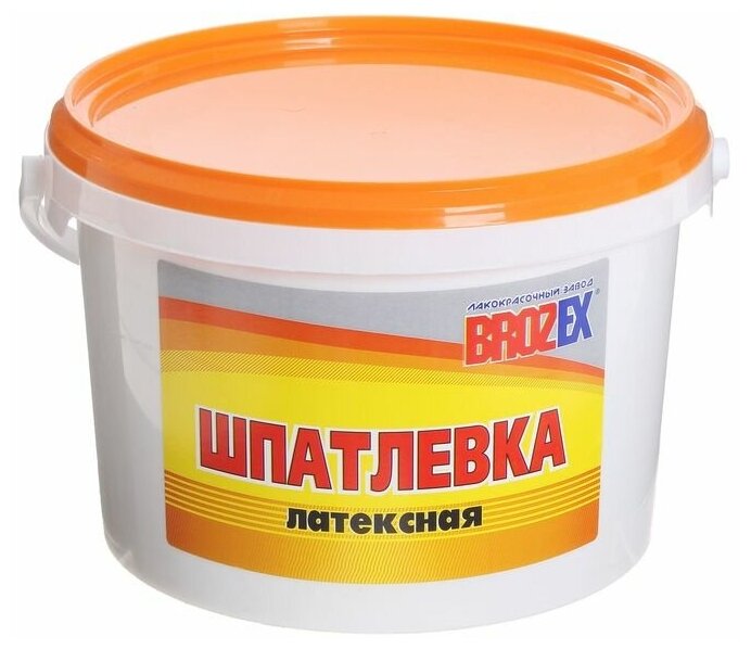 Шпатлевка латексная "BROZEX" 5,0кг 1413155