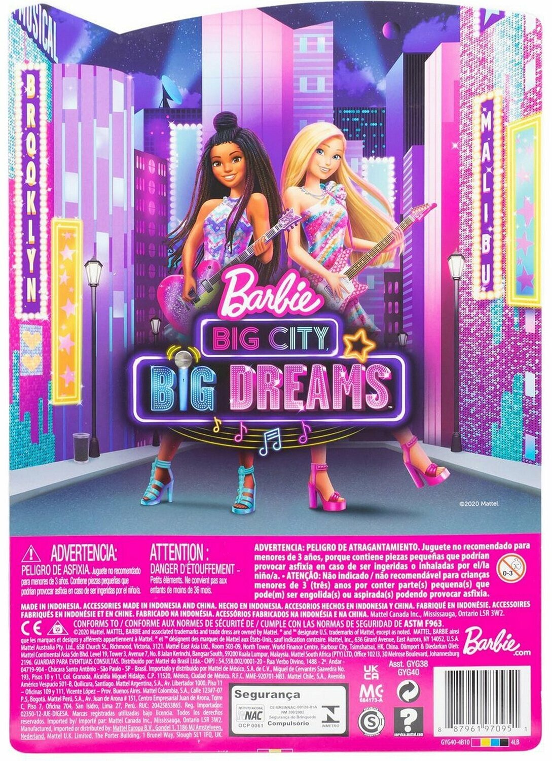 Barbie Игровой набор "Бруклин" с аксессуарами - фото №5