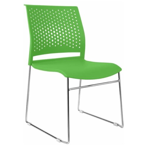 Конференц-кресло Рива Чейр RCH D918, обивка: пластик, цвет: пластик зеленый