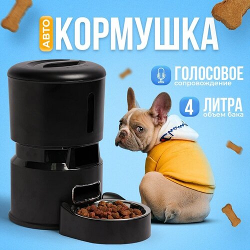 Автокормушка для кошек таймер кормления кормушка для собак