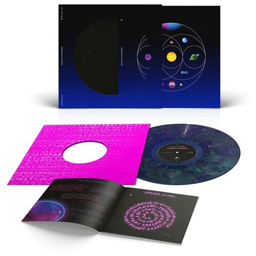 Виниловая пластинка Coldplay. Music Of The Spheres. Splatter (LP) coldplay music of the spheres random coloured recycled vinyl