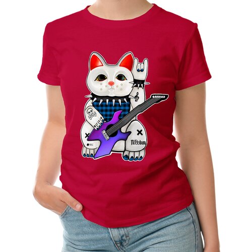 фото Футболка roly, размер l, красный