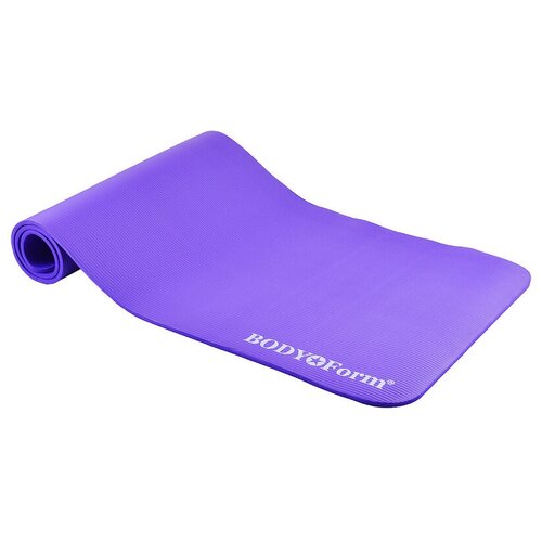 фото Коврик гимнастический body form bf-ym04 183*61*1,5 см. фиолетовый