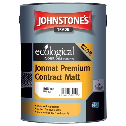 Краска Johnstone's Jonmat Premium Contract Matt интерьерная 5 л белая