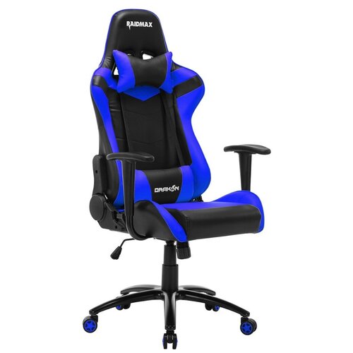 фото Компьютерное кресло raidmax dk606rubu blue-black