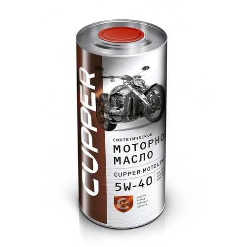 Синтетическое моторное масло CUPPER Motoline 4T 5W-40, 1 л
