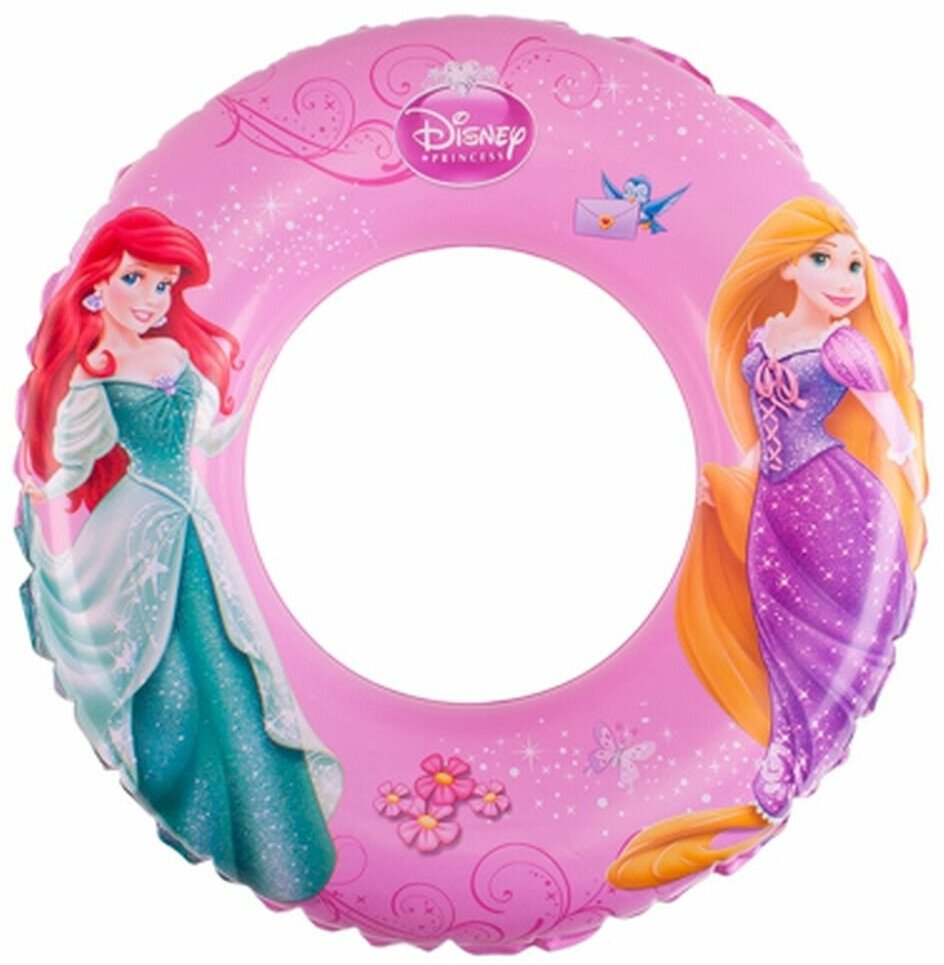 Bestway Надувной круг для плавания Disney Princess, 3-6 лет, 56 см. - фото №14