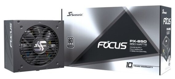 Блок питания Seasonic FOCUS PX-850 (SSR-850PX) ATX 850W Platinum