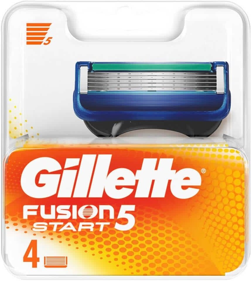 Сменные кассеты для бритья Gillette Fusion5 Start, 4 шт