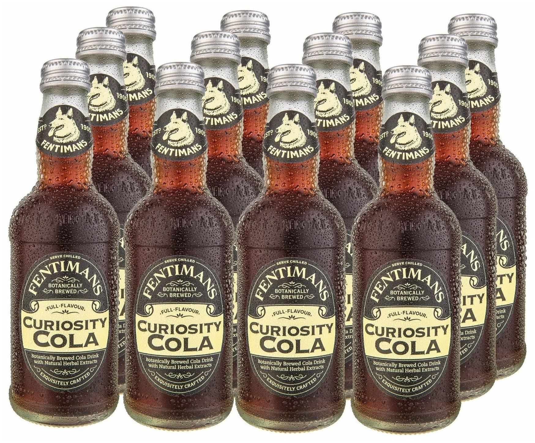 Напиток газированный Fentimans Curiosity cola 0.275л 12 шт - фотография № 1