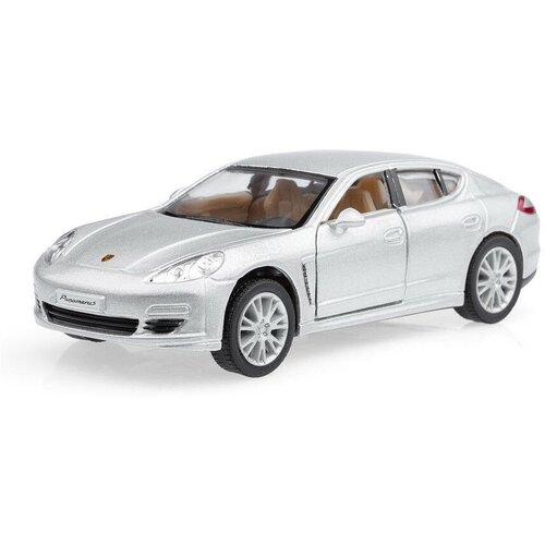 Машина Porsche Panamera S серебро металл инерция Kinsmart КТ5347W модель автомобиля kinsmart porsche panamera