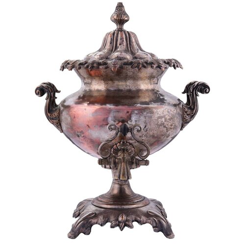 Самовар латунный 