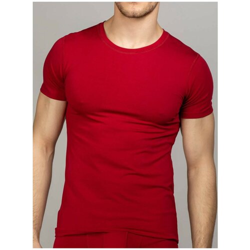 Футболка Tactilica, размер 3XL, бордовый