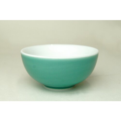 Чашка чайная пиала - Селадон без рисунка фарфор 55 мл 205₽