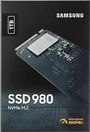 SSD накопитель Samsung 1Tb 980 M.2 2280 PCI-E x4 (MZ-V8V1T0BW)