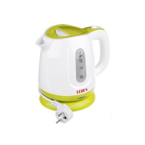 Чайник LEBEN 291-012 бело-салатовый 137800₽