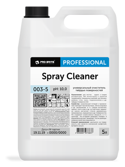 Универсальное моющее средство Spray Cleaner 003-5 Pro-Brite