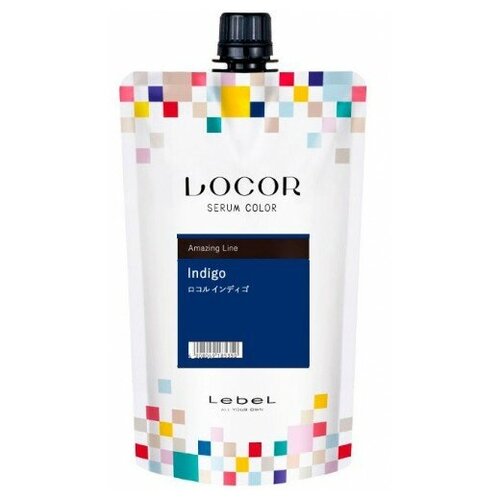 Lebel Cosmetics Locor Serum Color краситель-уход оттеночный, indigo, 300 мл