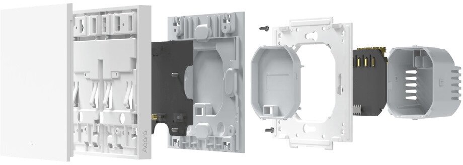 Умный выключатель одноклавишный AQARA Smart Wall Switch H1 [ws-euk01] - фото №13